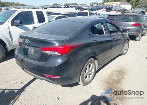 2015 Hyundai Elantra Se из США, поврежденный, VIN KMHDH4AE6FU225340